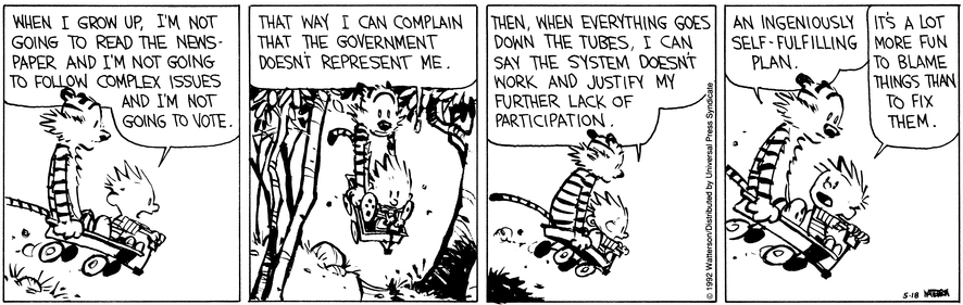 Calvin and Hobbes comic