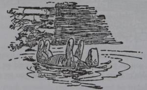 what eeyore is doing there - e h shepard