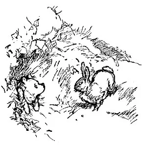 E H Shepard - Winnie-the-Pooh, ch 2