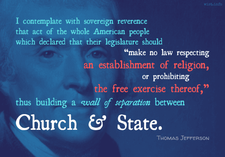 WIST Jefferson Thomas Letter To The Danbury Baptists 1 Jan 1802