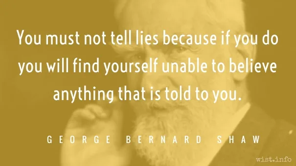 Shaw - lies - wist_info