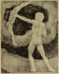 Kahlil Gibran - Illustration from The Prophet