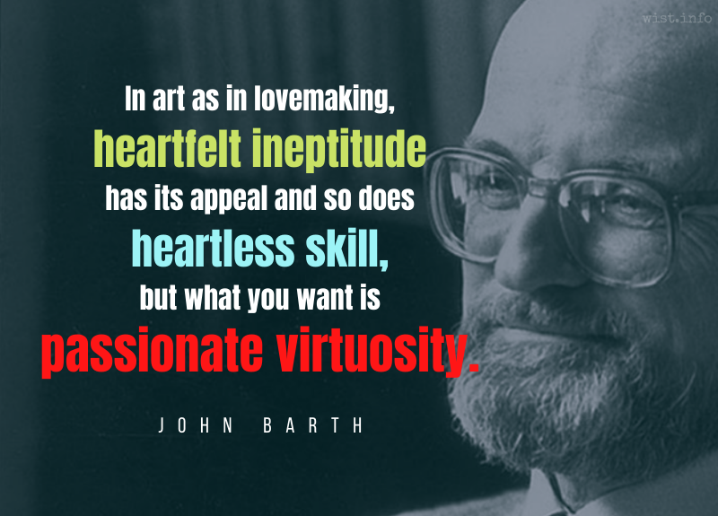 John Barth - Passionate Virtuosity