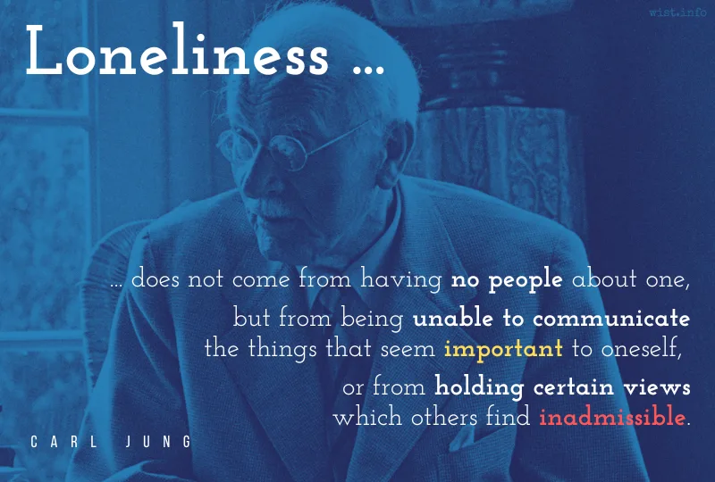 Jung - loneliness