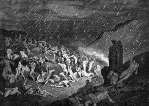 Gustave Dore - Dante, Inferno, Canto 14
