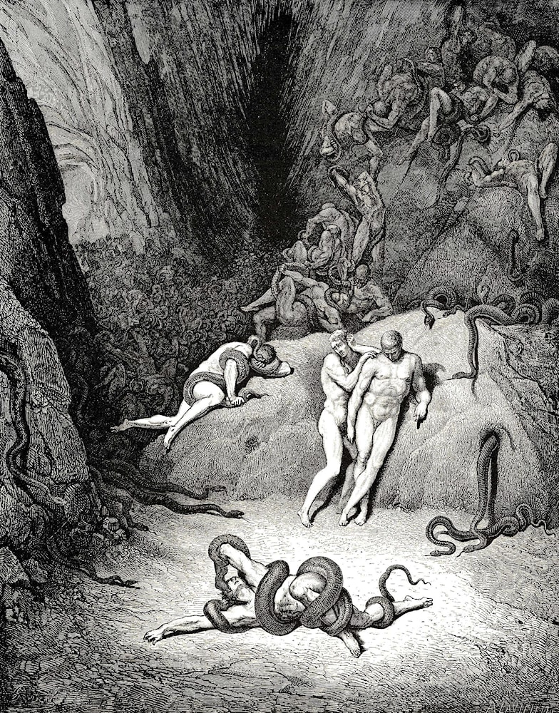 Charon - Study for Canto 3, Dante's Inferno Drawing by Eric