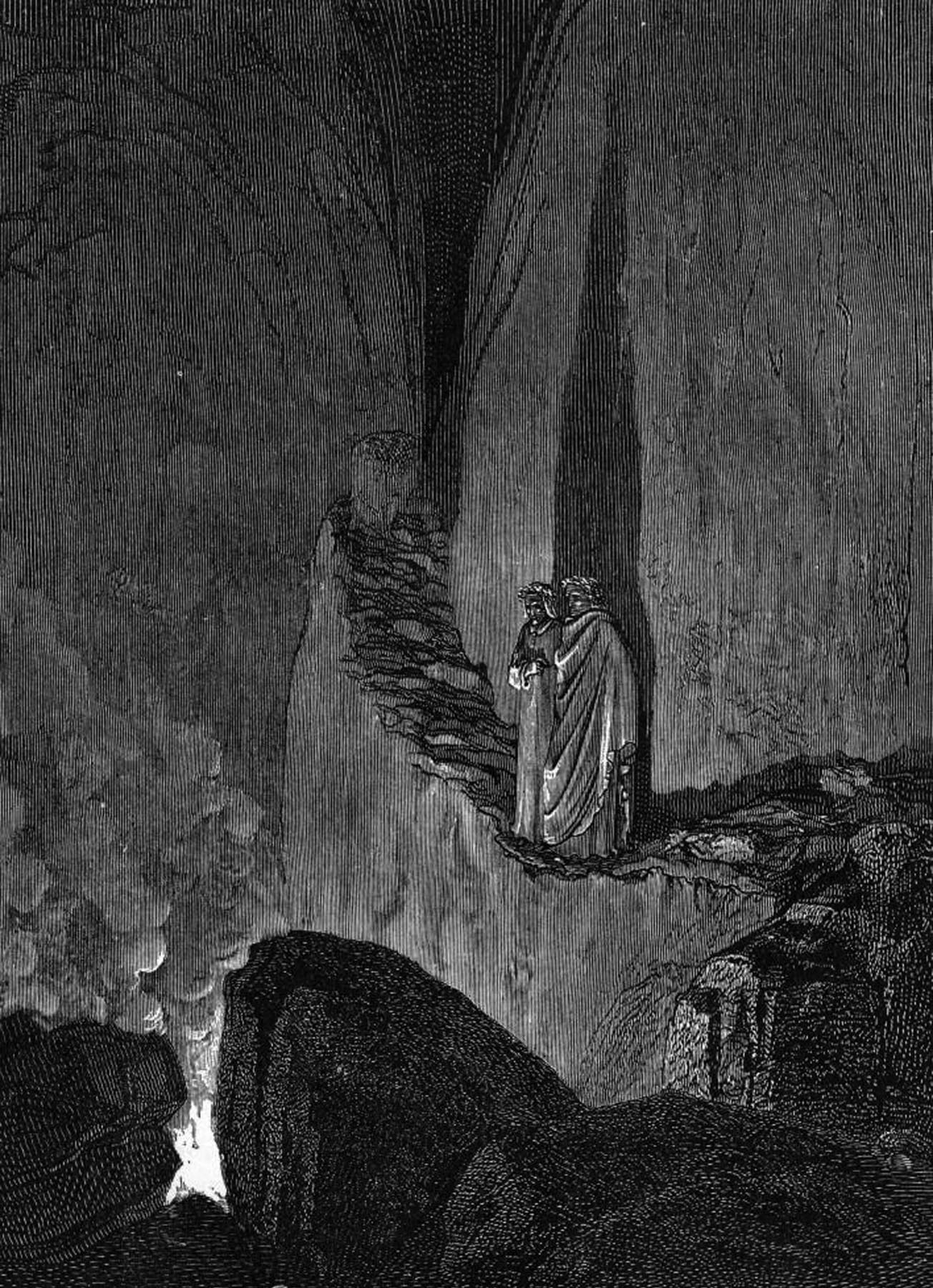 Inferno, Canto XIX - Gustave Doré 