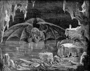 Dore Divine Comedy Inferno 34-034 Lucifer