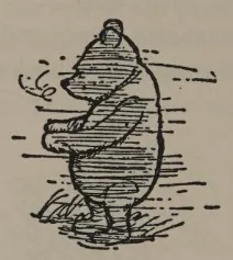 art by e h shepard - pooh and left and right
