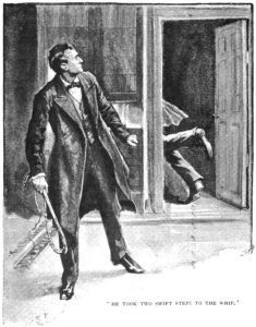 the strand magazine (1891-09) "a case of identity" p258 illu by sidney paget